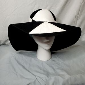 Vintage Yves Saint Laurent bohemian floppy hat